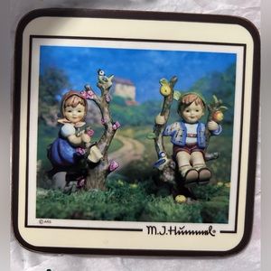 Vintage Hummel figures acrylic coasters